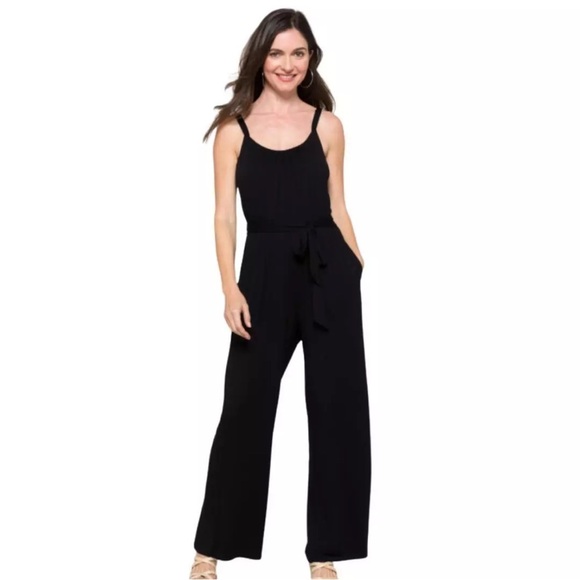MARKET & SPRUCE Florence Knit
Jumpsuit Color: Black Size: XX-Large - Picture 1 of 9